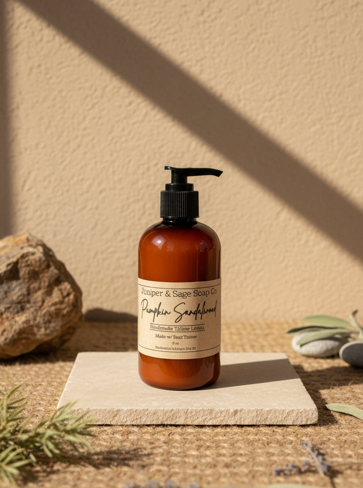 Tallow Lotion - Pumpkin Sandalwood