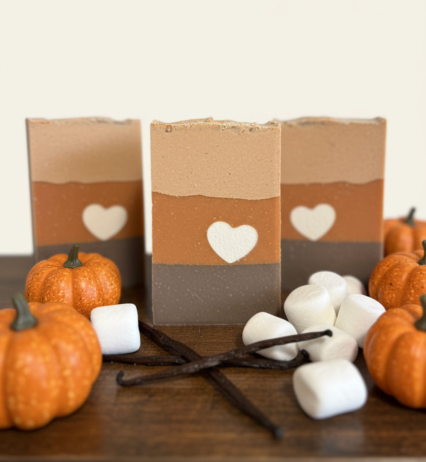 Vanilla Pumpkin Marshmallow - Tallow & Goat Milk Soap