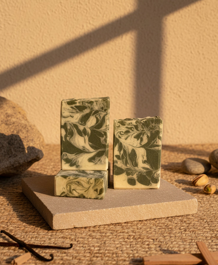 Tallow & Goat Milk Soap - Spiced Pistachio