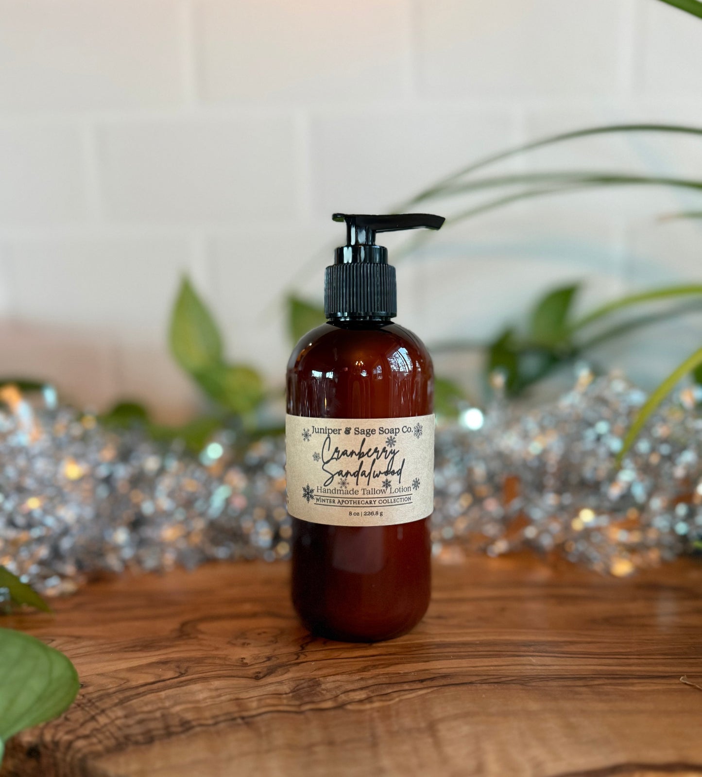 Cranberry Sandalwood - Tallow Lotion