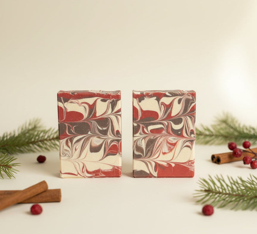 Peppermint Cocoa - Tallow & Goat Milk Soap