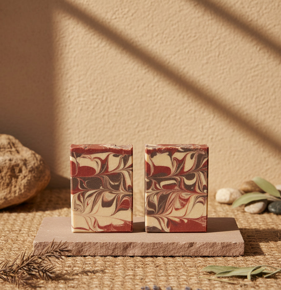 Tallow & Goat Milk Soap - Peppermint Cocoa