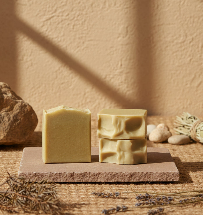 Tallow Hemp & Aloe Facial Soap - Tea Tree (All Natural)