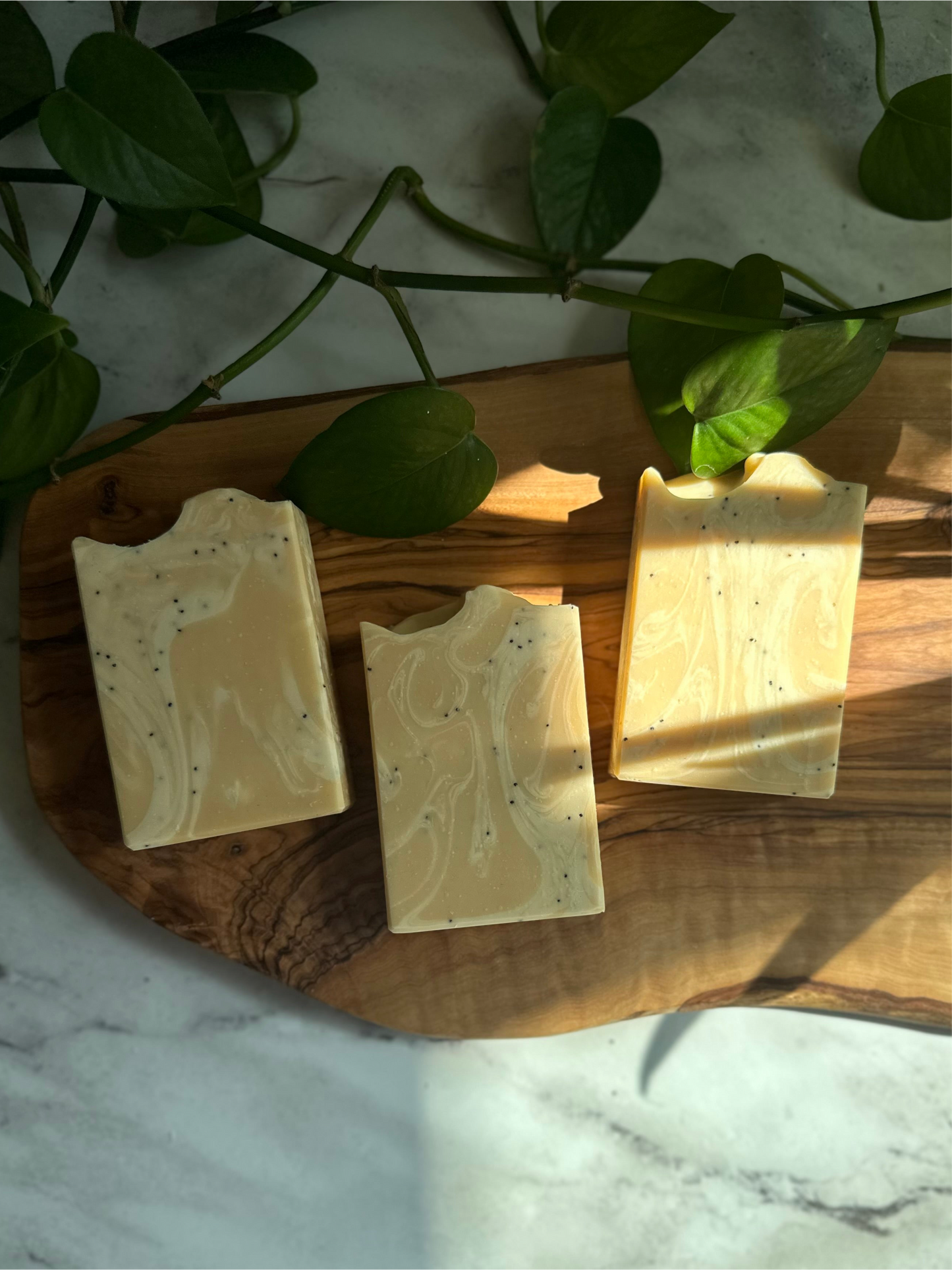 Lemon Poppy Soap