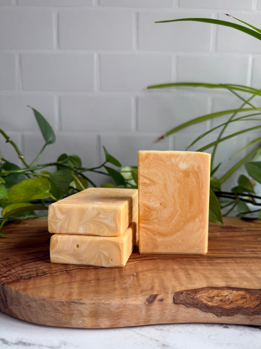 Tangerine - Tallow & Goat Milk Soap (All Natural)