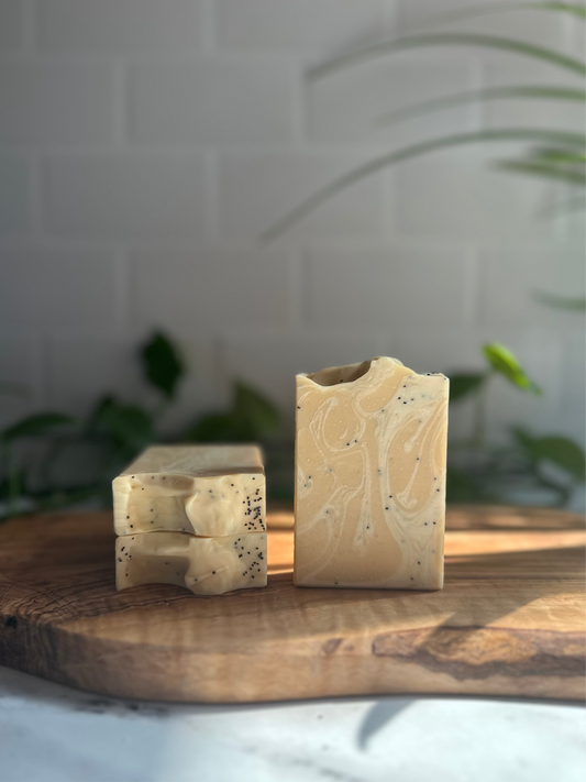 Lemon Poppy Soap
