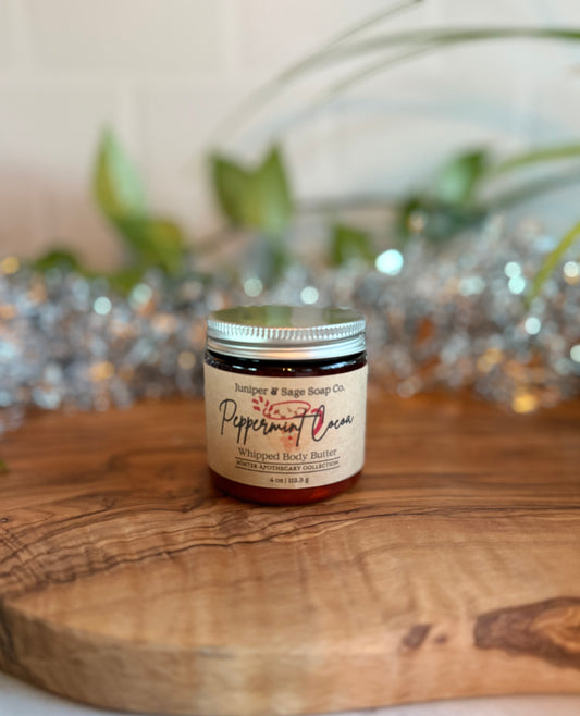Tallow Body Butter - Peppermint Cocoa