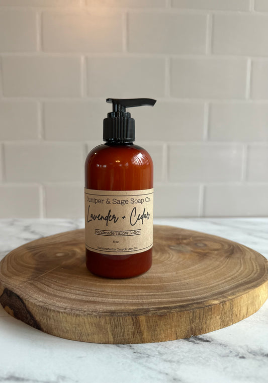 Lavender + Cedar - Tallow Lotion