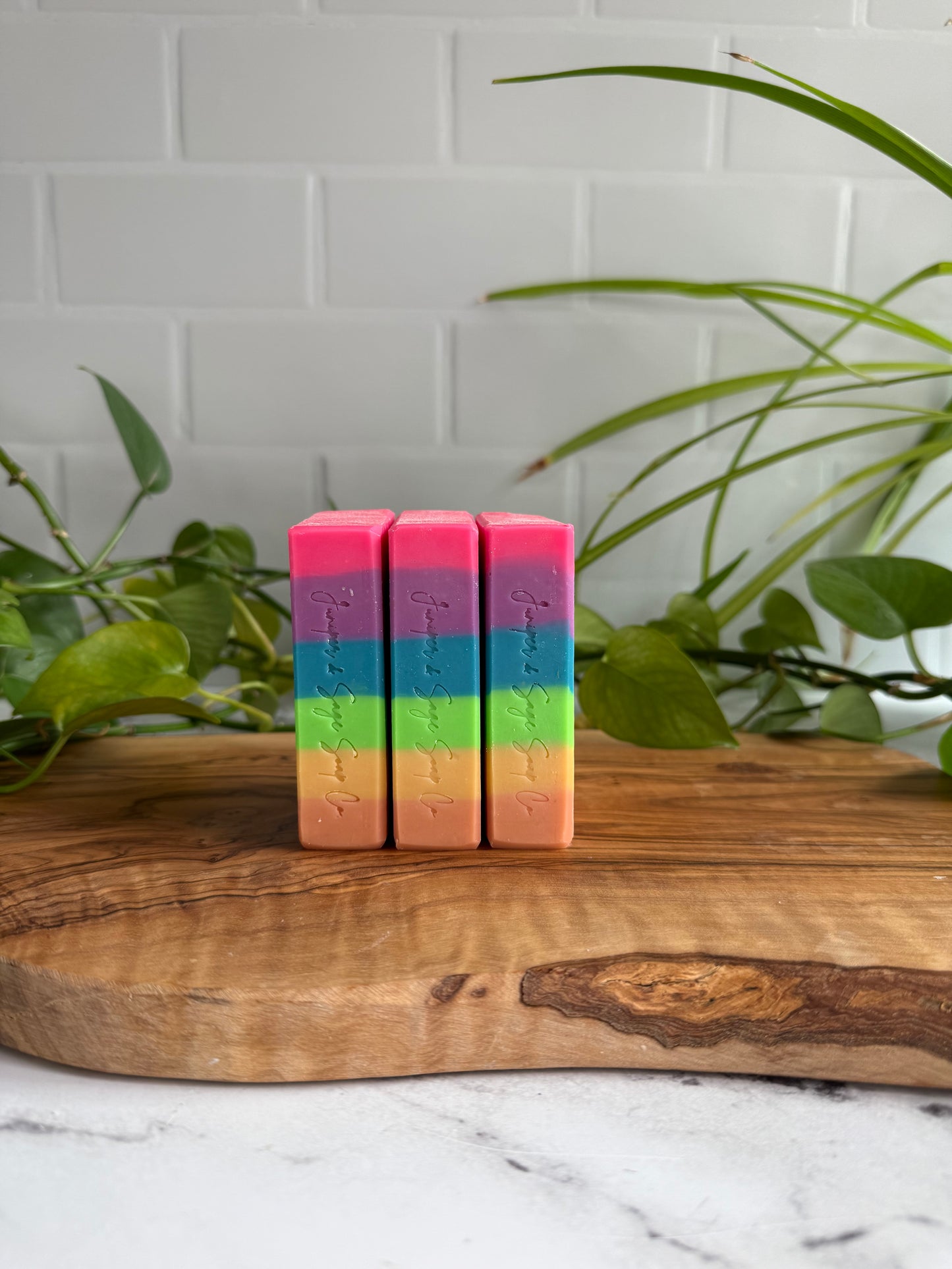 Tallow & Goat Milk Soap - Rainbow Sherbet